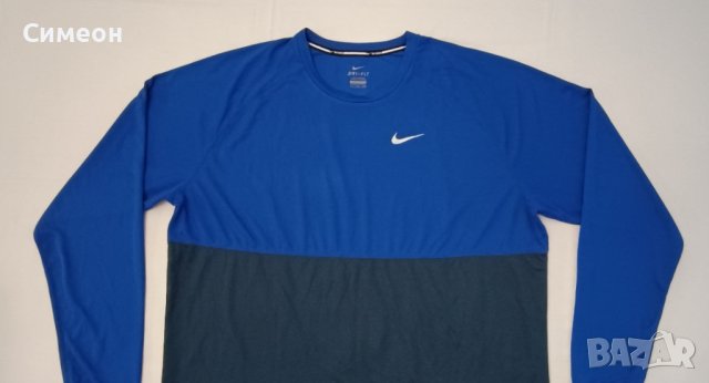 Nike DRI-FIT оригинална блуза 2XL Найк спорт фитнес тренировки, снимка 2 - Спортни дрехи, екипи - 42479609