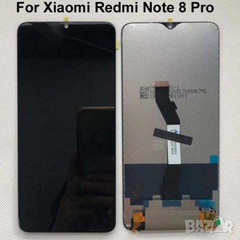 LCD Дисплей за Xiaomi Note 8 PRO тъч скрийн / Черен /, снимка 1 - Резервни части за телефони - 30843344
