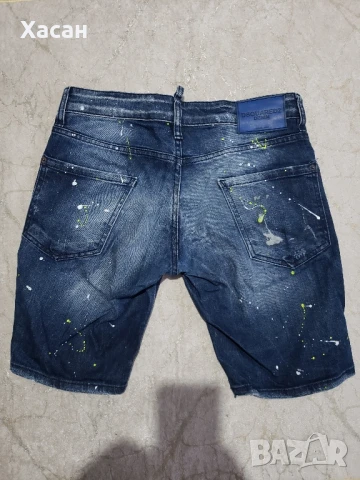 Мъжки къси дънки Dsquared2, снимка 10 - Дънки - 51276155