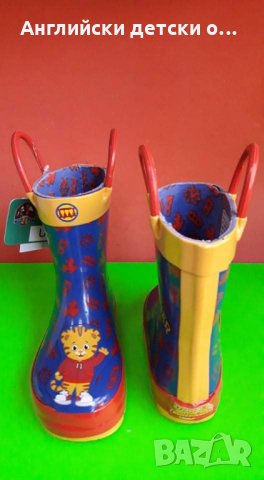 Английски детски гумени ботуши, снимка 6 - Детски боти и ботуши - 30280599