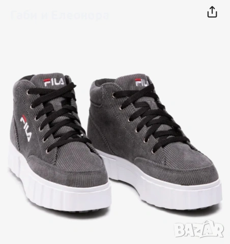 Сникърси FILA Sandblast R Md Wmn 1011378.25Y Сив Цвят: Сив, снимка 5 - Кецове - 54246778