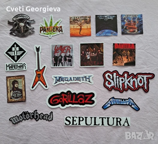 Персонализирани стикери - метъл и рок , снимка 9 - Други ценни предмети - 50199078
