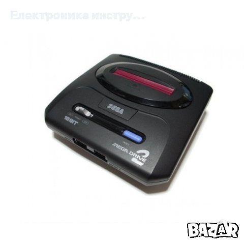 Игрална конзола за TV SEGA MEGA DRIVE-2 с 2 джойстика, снимка 2 - Части и Платки - 44465935