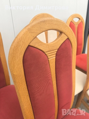 Комплект от 6 трапезни стола , снимка 3 - Столове - 52841528