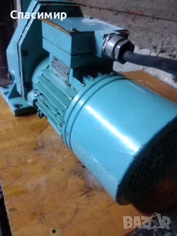 Моторедуктор със спирачка 0,25kw на 1380об редиктор1/10.   Обороти 138, снимка 6 - Електродвигатели - 48214678