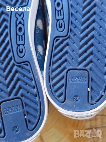 Детски кецове Geox Ciak Girl, номер 34 със стелка 21 см., снимка 5 - Детски маратонки - 56151613