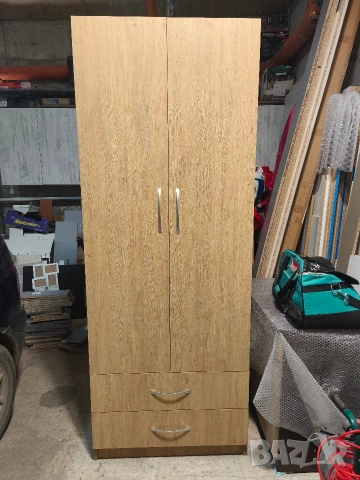 Чисто нов гардероб 210/51/80 см, снимка 2 - Гардероби - 53128449
