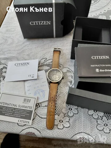 Стилен мъжки часовник (CITIZEN), снимка 4 - Мъжки - 56226131