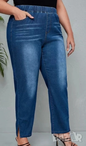 Макси еластични летни дънки , снимка 4 - Дънки - 54234496