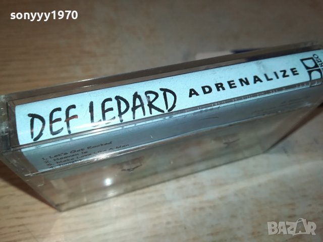 DEF LEPPARD-КАСЕТА 0910231347, снимка 5 - Аудио касети - 42494476