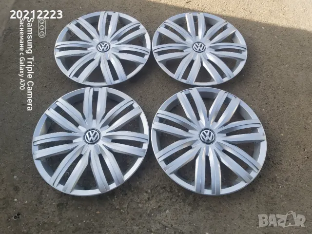 4 броя Оригинални тасове за Vw 16, снимка 2 - Аксесоари и консумативи - 48585971