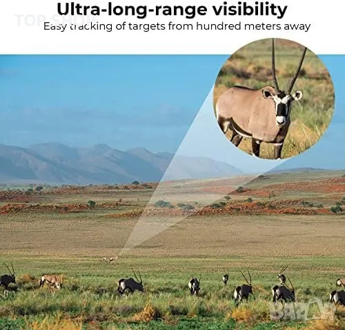 Нов 12X50 IP68 Водоустойчив HD монокъл телескоп/Туризъм Лов Къмпинг, снимка 7 - Друга електроника - 49622099