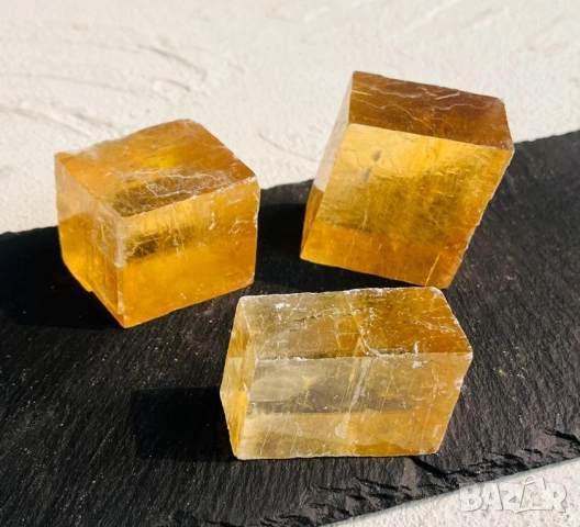 Calcite ЕстественКристал Медено Оранжев Калцит Жълт Калцит Минерал Чакра Рейки ФънШуй Медитация Йога, снимка 4 - Колекции - 52412307