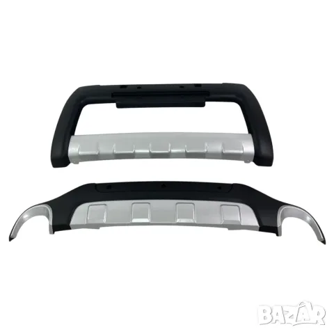 Комплект преден и заден ролбар за Subaru Forester 2008–2012, снимка 3 - Аксесоари и консумативи - 55869237