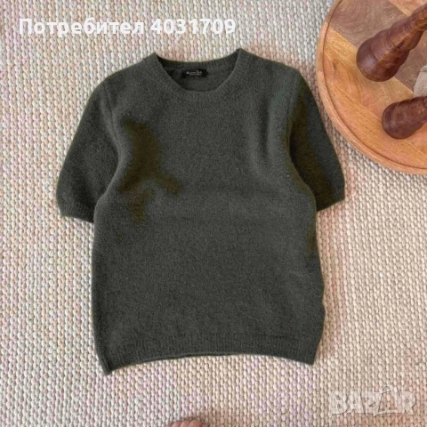 Пуловер с къс ръкав Massimo Dutti, снимка 2 - Блузи с дълъг ръкав и пуловери - 53099453