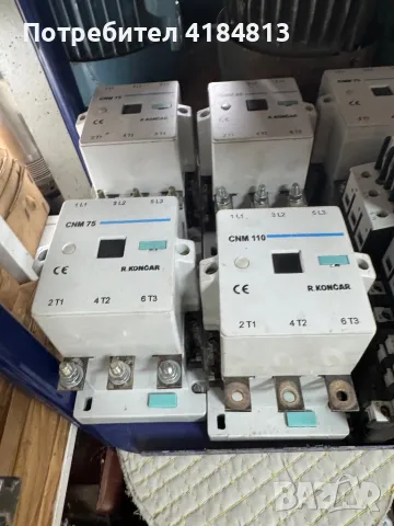 Контактори, снимка 4 - Други машини и части - 50230047