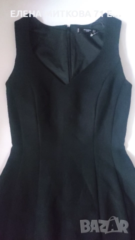 Mango елегантна черна рокля размер М необличана, снимка 7 - Рокли - 52334101