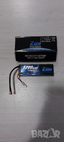 Нова Zeee LiPo Батерия 7.4V 5200mAh 50C