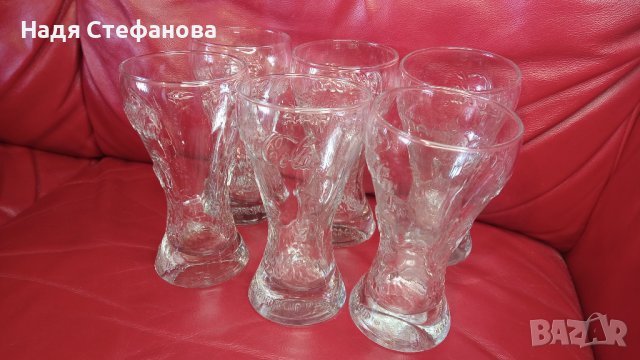 Стъклени чаши Кока Кола, лимитирана серия от световното по футбол Германия2006, снимка 1 - Колекции - 44477076