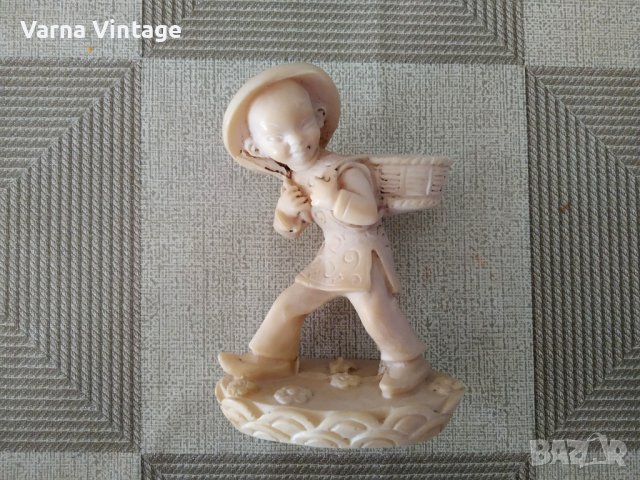 Статуетка Китайско момче., снимка 6 - Антикварни и старинни предмети - 42492388