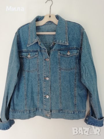 Дамско дънково яке