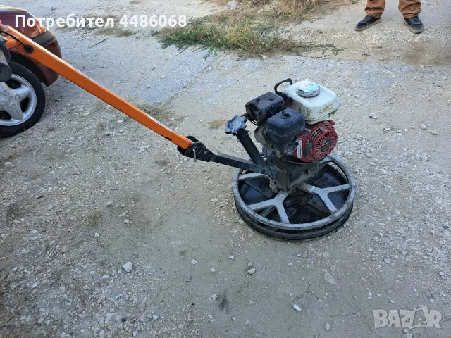 пердашка, хеликоптер за шлайфане на пресен бетон, Belle 600 pro, honda gx160 двигател , снимка 2 - Други инструменти - 55908470