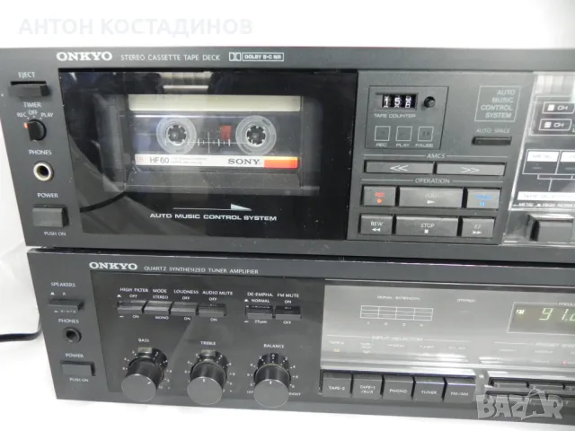 Продавам ONKYO дек ТА 2033 и ресийвър ТХ 41, снимка 1