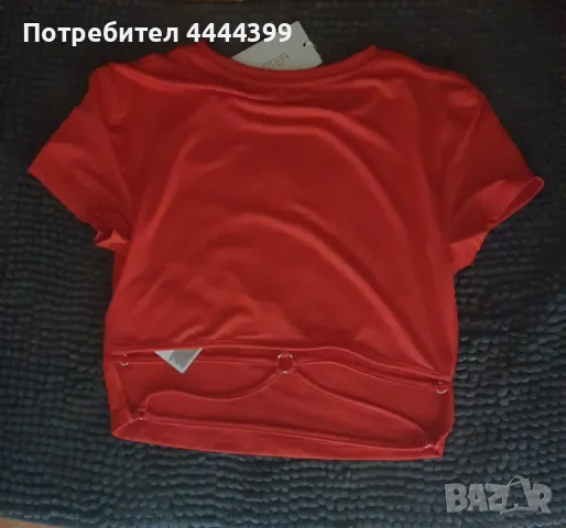 Дамска къса тениска, снимка 2 - Тениски - 49890448