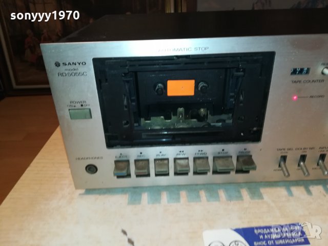 SANYO RD 5055C DECK-MADE IN JAPAN 1601222127, снимка 11 - Декове - 35458705
