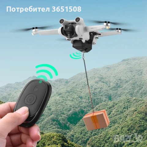 Дрон  air drop с 2G дистанционно, снимка 3 - Дронове и аксесоари - 44276160