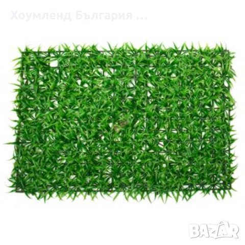 Изкуствена трева за декорация на стена 40x60см, снимка 2 - Декорация за дома - 42310145