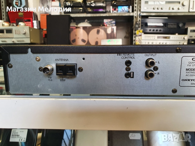Тунер Onkyo T-4530 В отлично техническо и визуално състояние., снимка 9 - Декове - 41208565