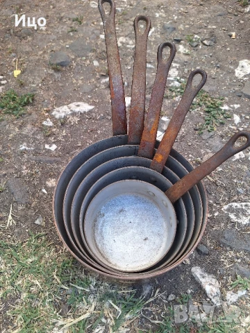 Медни съдове касероли, снимка 3 - Декорация за дома - 50798724