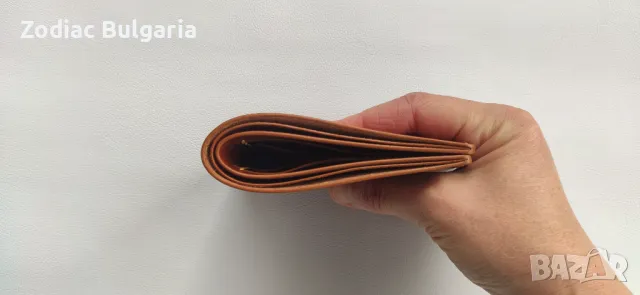 Минималистичен кожен портфейл за мъже, ръчна изработка., снимка 5 - Портфейли, портмонета - 43954982