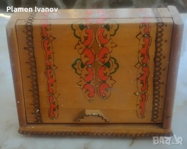 дървена кутия за цигари, снимка 2 - Подаръци за мъже - 56153683