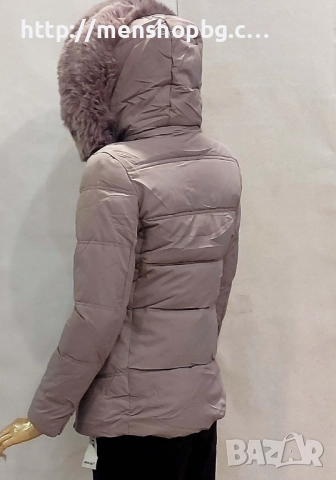 Дамско яке код 129 - бледо лилаво, снимка 3 - Якета - 52012843