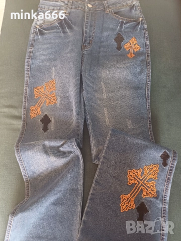 Еластични дамски дънки, снимка 2 - Дънки - 52859537