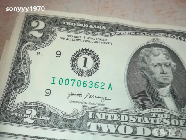 ДВА ДОЛАРА-КОЛЕКЦИОНЕРСКА БАНКНОТА 1110241039, снимка 4 - Нумизматика и бонистика - 47543479