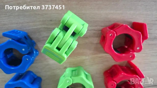 Скоби за лост - 6 бр., снимка 2 - Фитнес уреди - 55786315