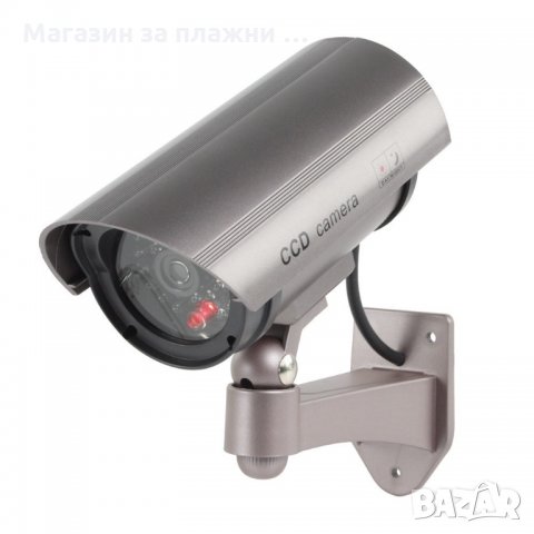 Фалшива камера за видеонаблюдение за външен и вътрешен монтаж -ГОЛЯМА - код 1100, снимка 3 - Други - 34503532
