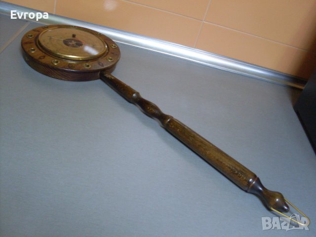 Стар барометър- работещ., снимка 7 - Антикварни и старинни предмети - 37696096