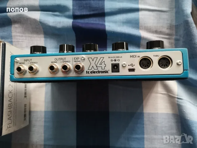 Tc electronic flashback delay x4 stereo /looper , снимка 5 - Китари - 56269156
