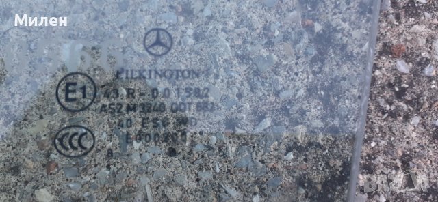 Странично Стъкло На Предна Лява Врата За Mercedes A-Klass 2004-2014  Година. Мерседес А Класа 5 Врат, снимка 2 - Части - 38350496