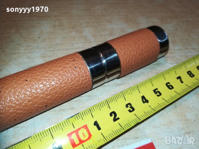 луксозен тубос за пури-кожа/инокс 0302211202, снимка 13 - Колекции - 31664094