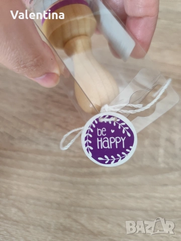 Heyda дървени гумирани печати , снимка 5 - Декорация за дома - 54325641