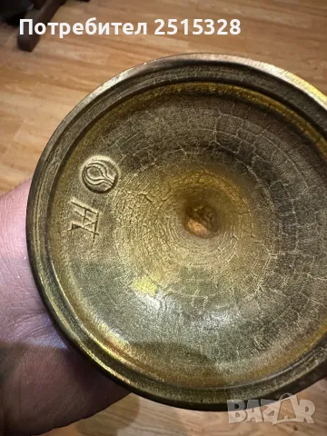 стар еврейски свещник ханукия, снимка 3 - Антикварни и старинни предмети - 50428045