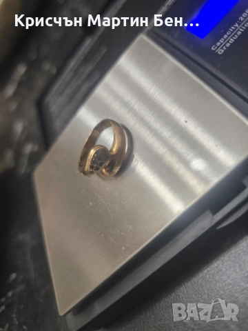 Златен Пръстен проба 585 / 14к 3,90гр, снимка 4 - Пръстени - 52077517