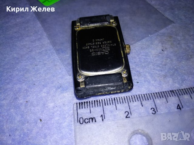 CASIO Стар МАРКОВ КОЛЕКЦИОНЕРСКИ ЯПОНСКИ КВАРЦОВ ЧАСОВНИК КАСИО 26842, снимка 10 - Мъжки - 40101521