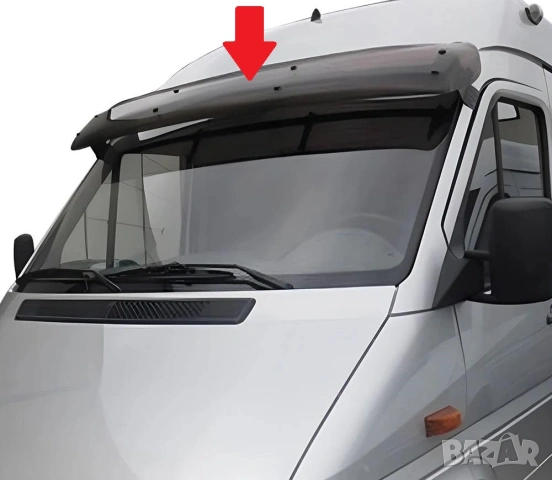 Козирка Сенник за Мерцедес Mercedes Sprinter 1995-2005 + крепеж и стойка