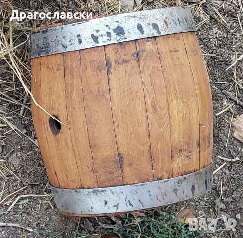 стара дървена фигура дърворезба дървено магаре с буре, бъчва, бутилка, снимка 2 - Статуетки - 28884142